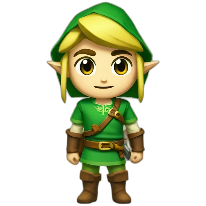 Link in zelda emoji