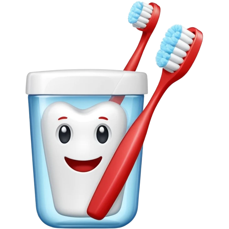 no pero osea de los cepillos, pasta hilo y así pero en color rojo  emoji