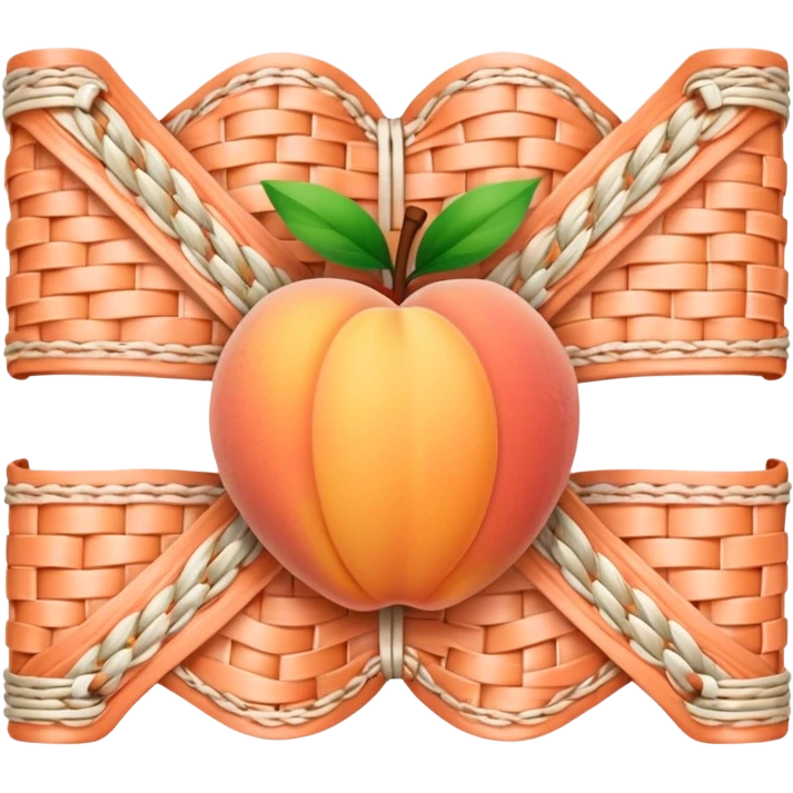 Peach bandage emoji