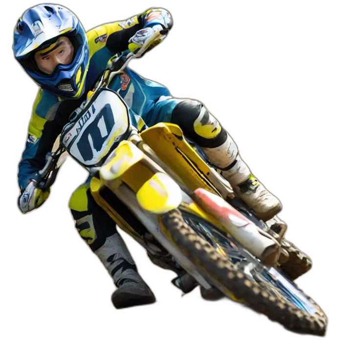 Motocross emoji