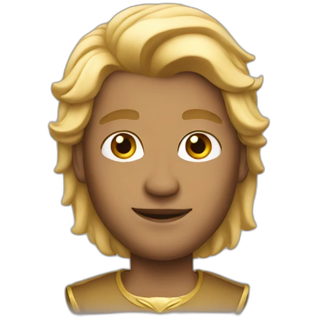 king blonde emoji