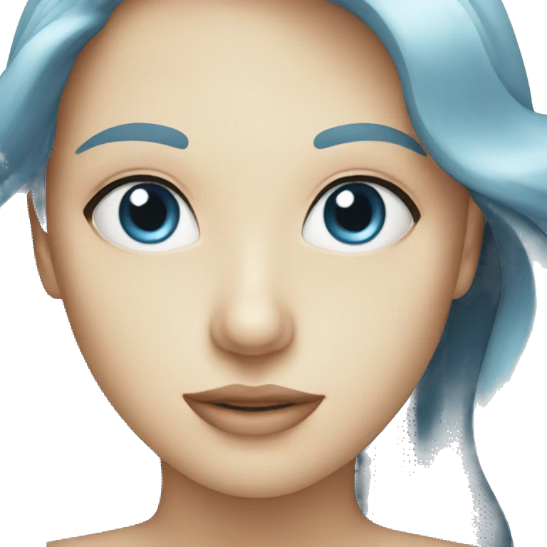 blue emoji