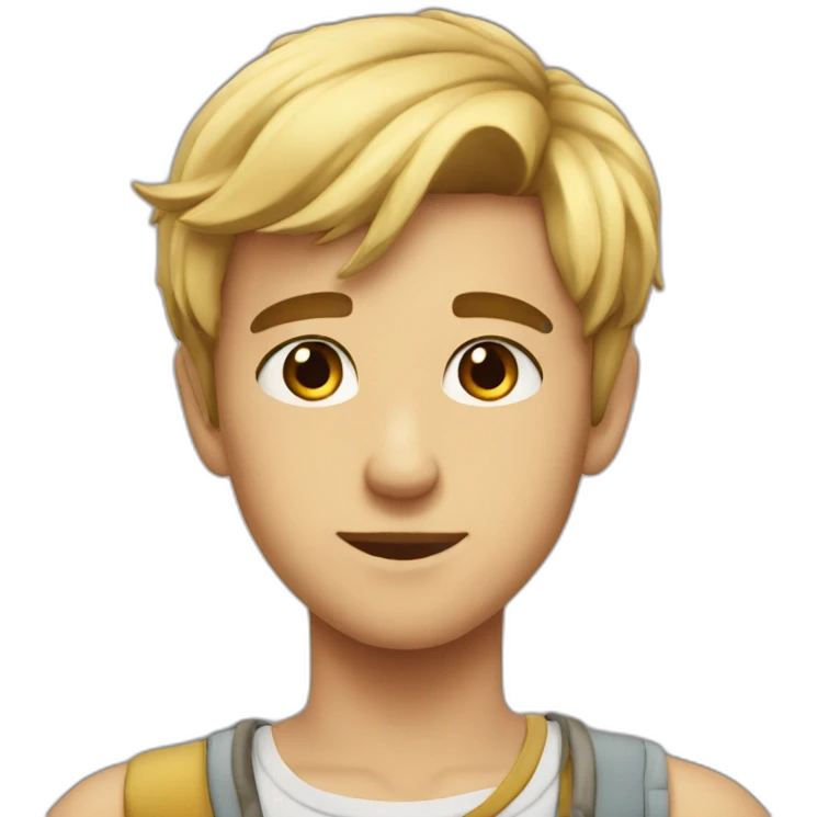 Adolescent trop beau emoji