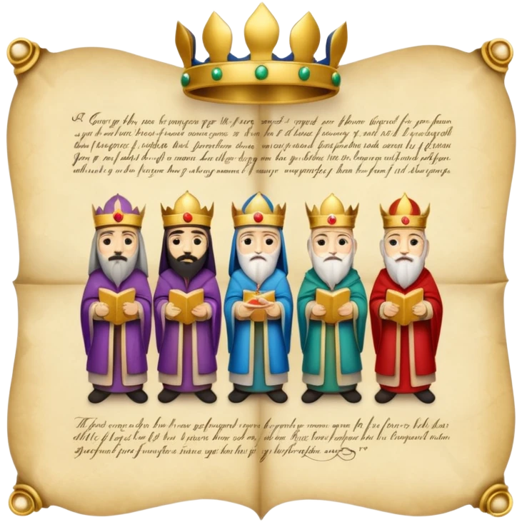 carta reyes magos emoji