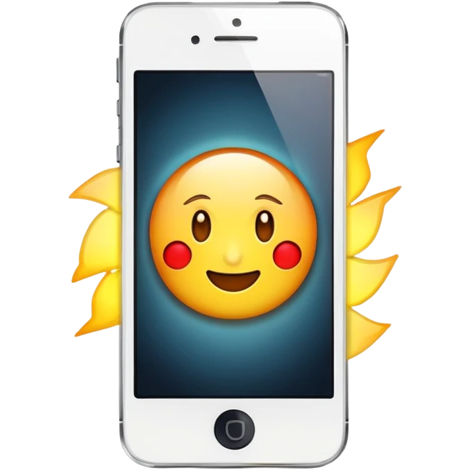 iphone making flash foto emoji