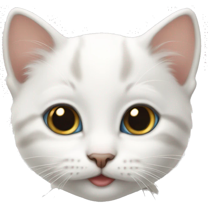 baby white female kitten emoji