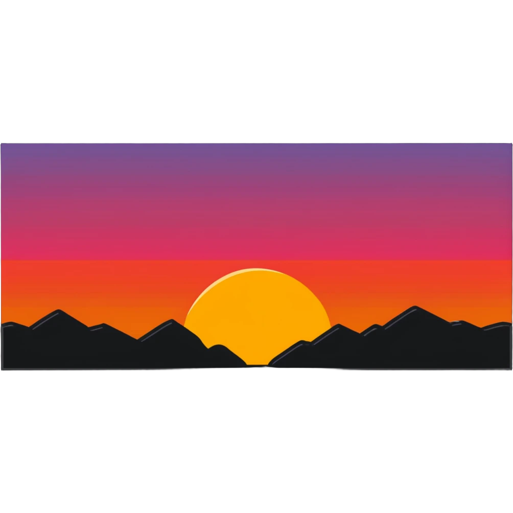 sunset setting emoji