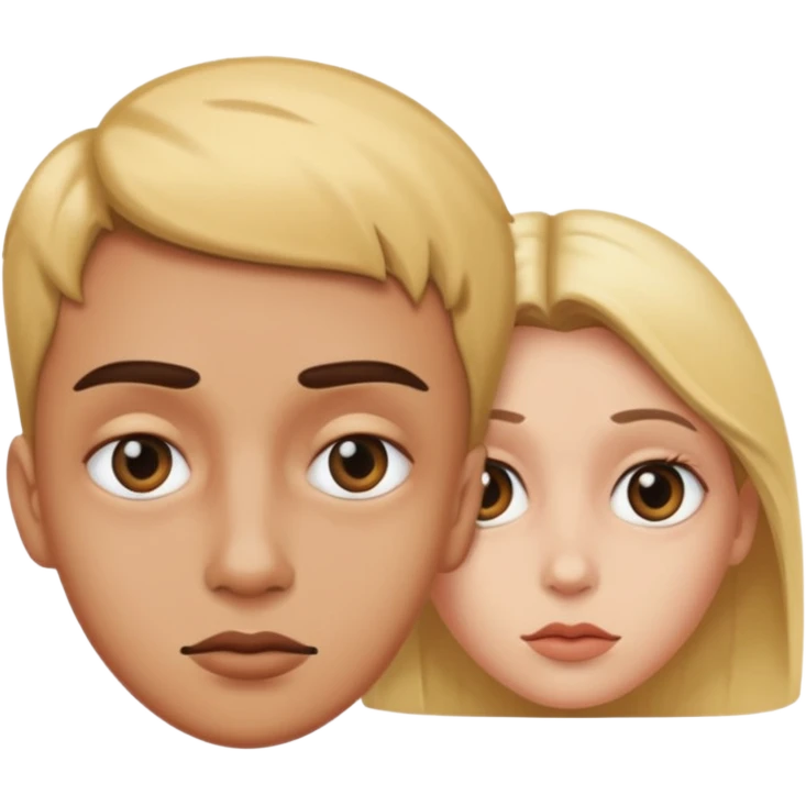 Clueless with one eye crossed and one normal  emoji