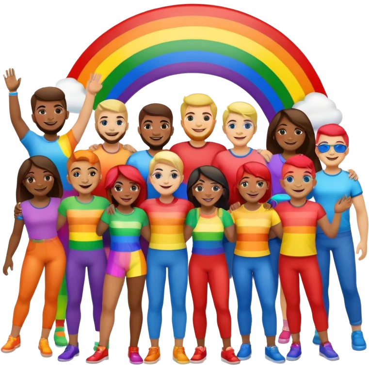 pride charcters emoji