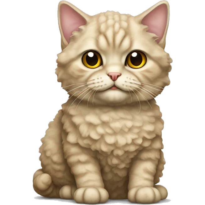 Selkirk Rex Cat emoji