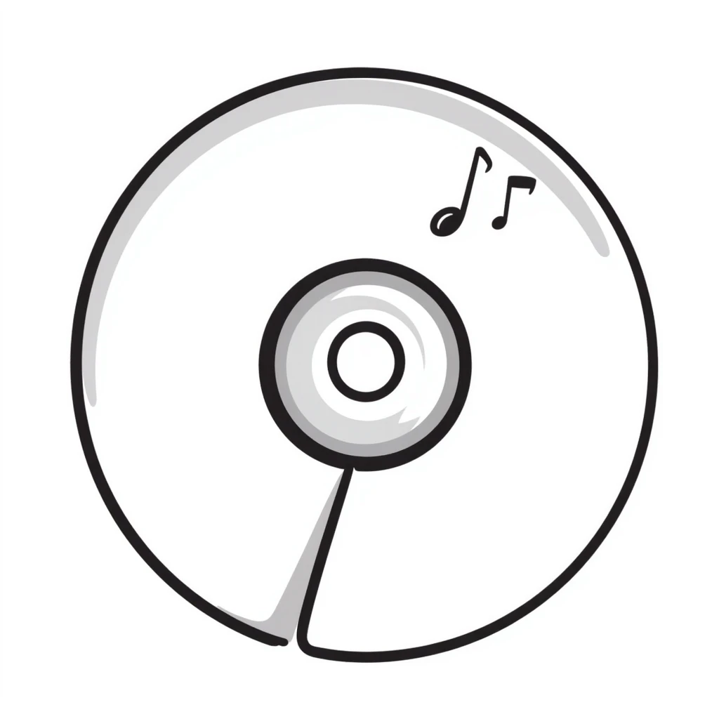 CD disc emoji