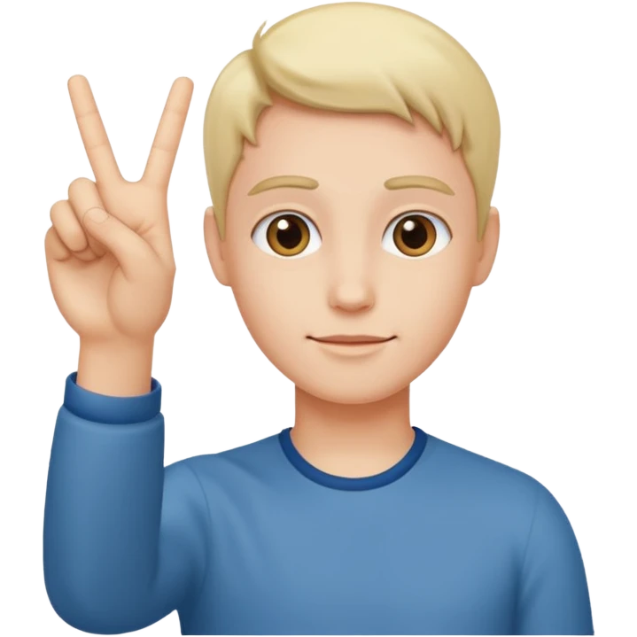 Le signe de main de jul emoji