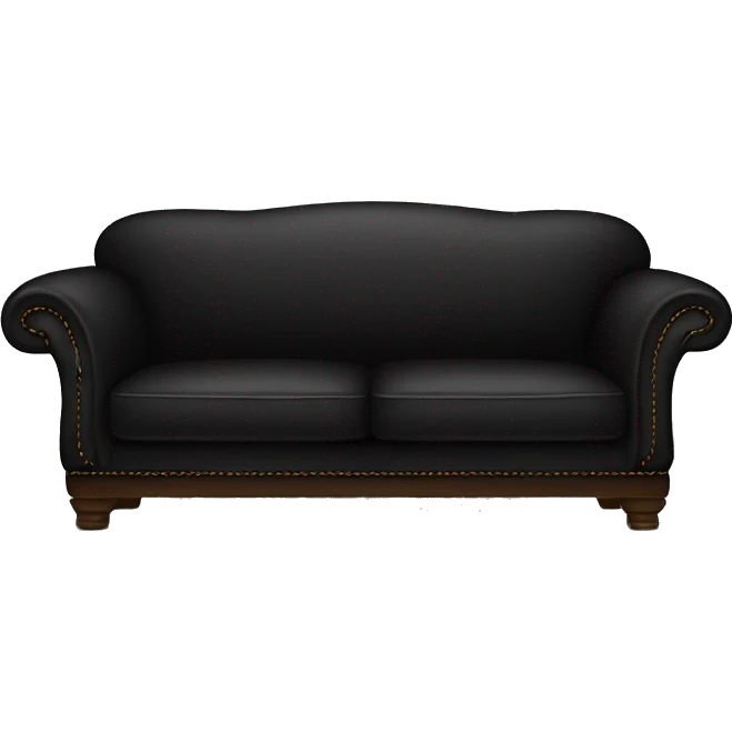 Black couch emoji