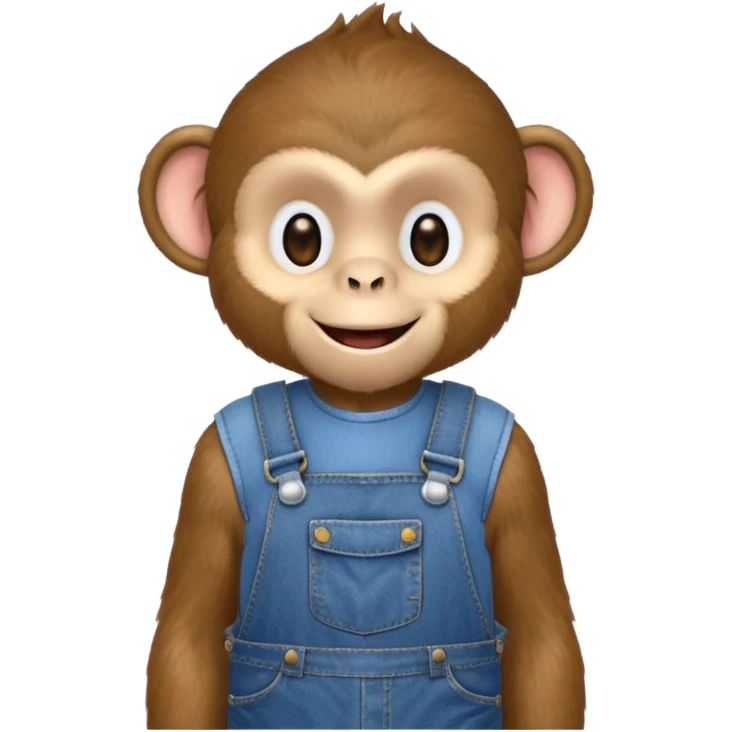 changuito con overol emoji