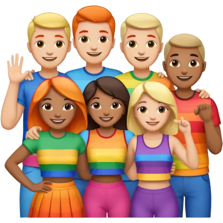 pride charcters emoji