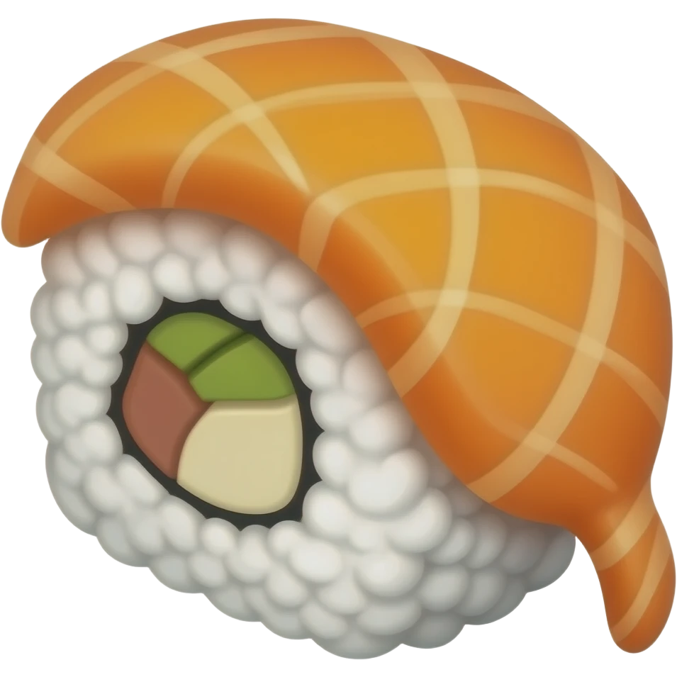 crea un emoji de un sushi emoji
