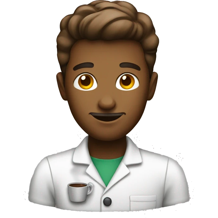 Barista coffee emoji