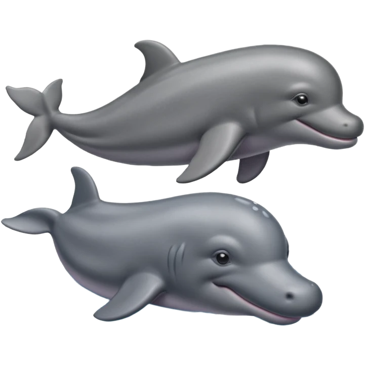 dolphin + hippo emoji