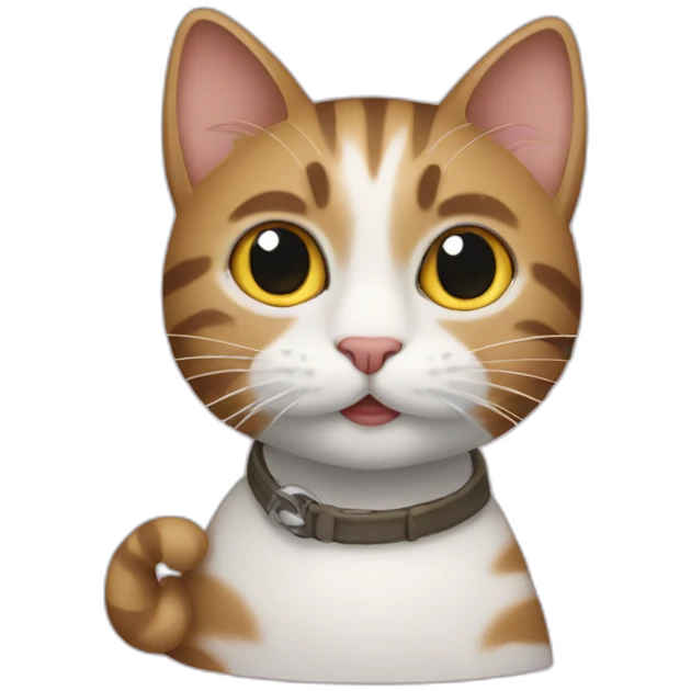 cat with scussirs emoji