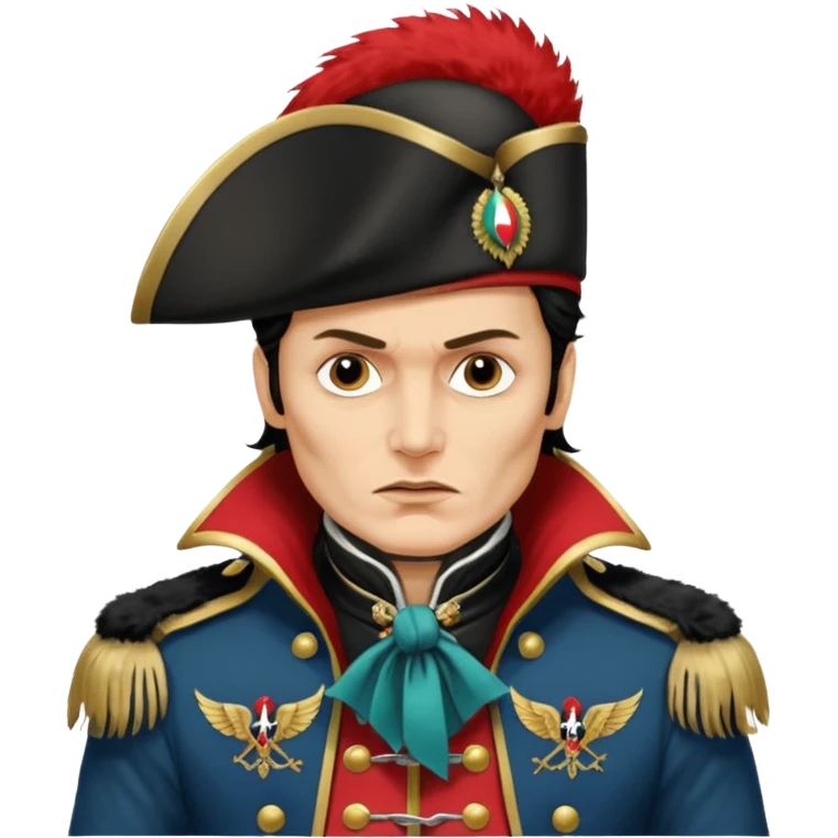cinematic realistic Adam Ant dirty Hungarian Hussar'S JACKET with fur collar - stand and deliver! emoji