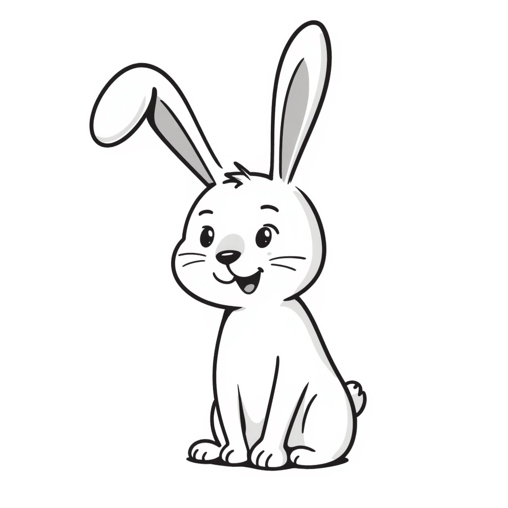 kawaii bunny plush toy with sparkly eyes and a huge smile, soft pastel colors, dreamy hand-drawn style emoji