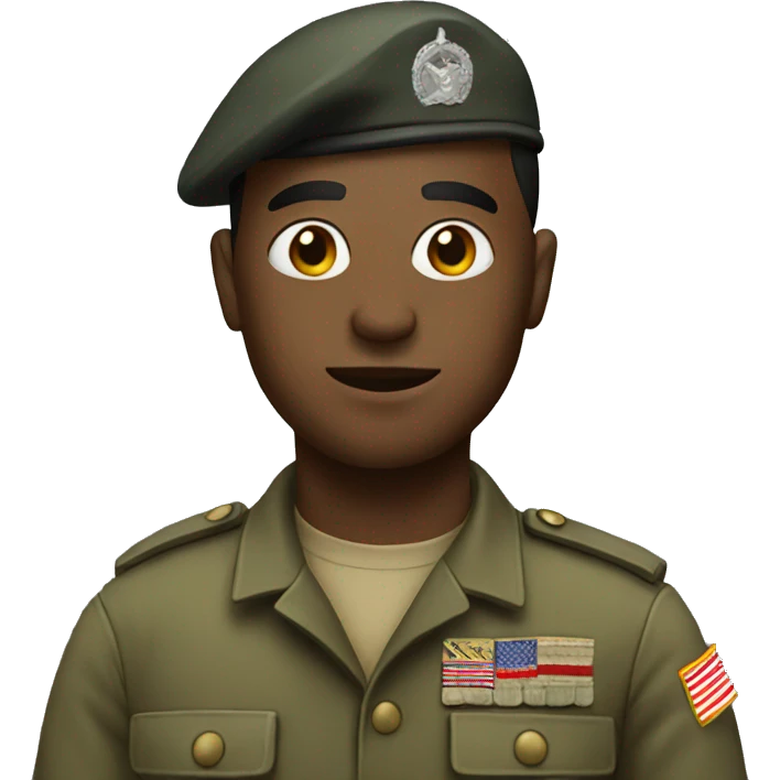 Soldier emoji