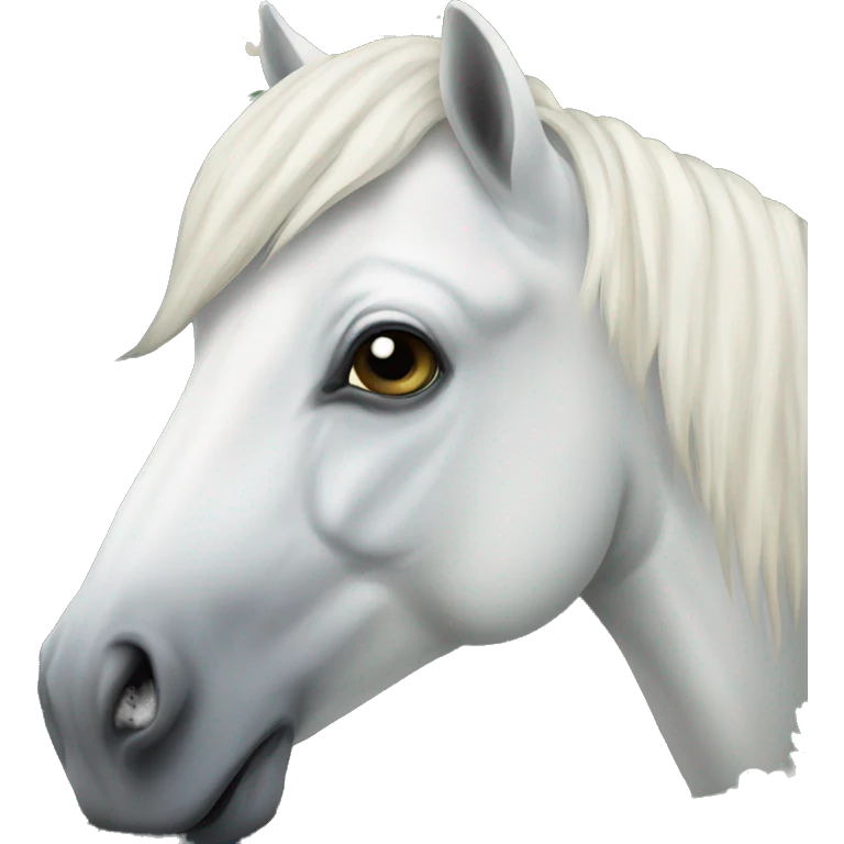 white horse emoji