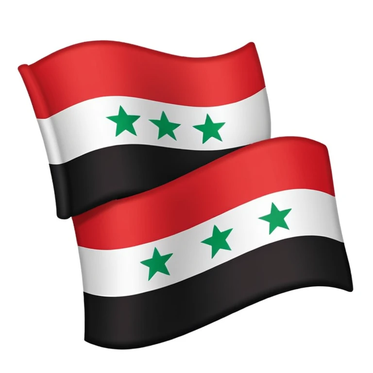 syrian red flag emoji
