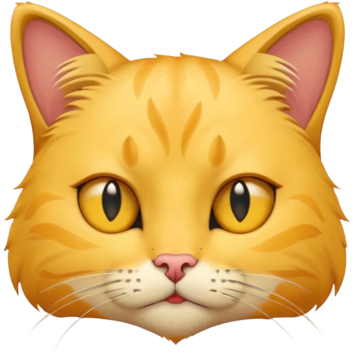 scratch cat from scratch.mit.edu, scratch cat is yellow
he is very sad shedding 1 tear from his left eye emoji
