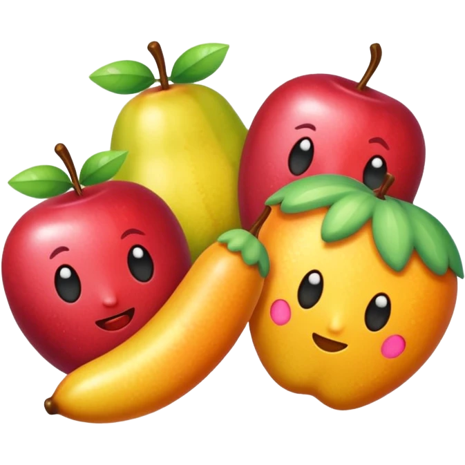 Candy-Coated Fruits emoji