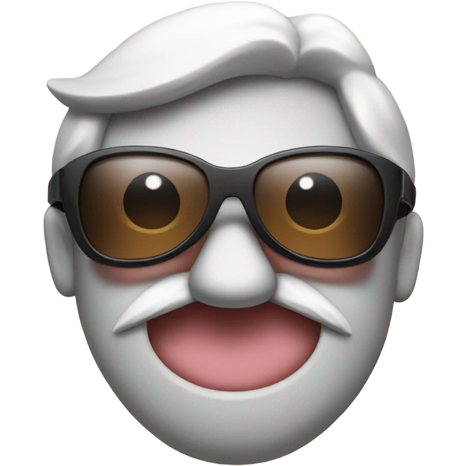 Kirby with sunglasses  emoji