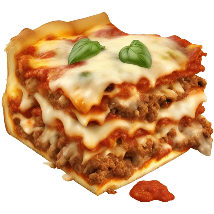 Lasagna pizza emoji