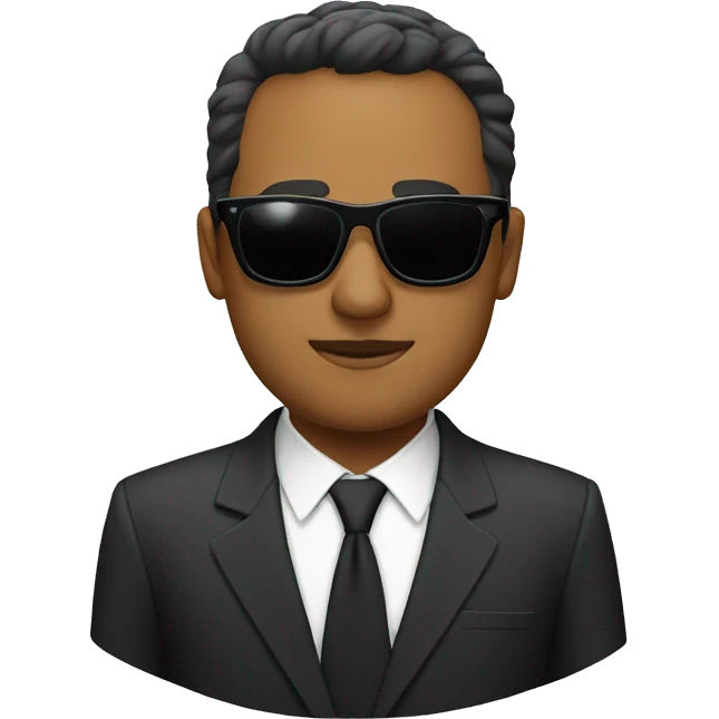 Principal WITH BLACK sunglass emoji