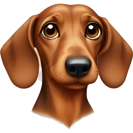 Daschund emoji