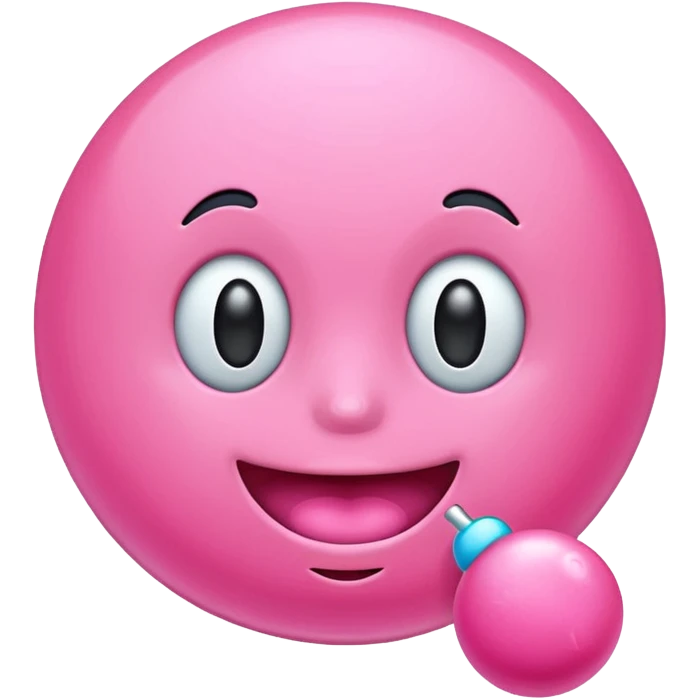Pink emoji