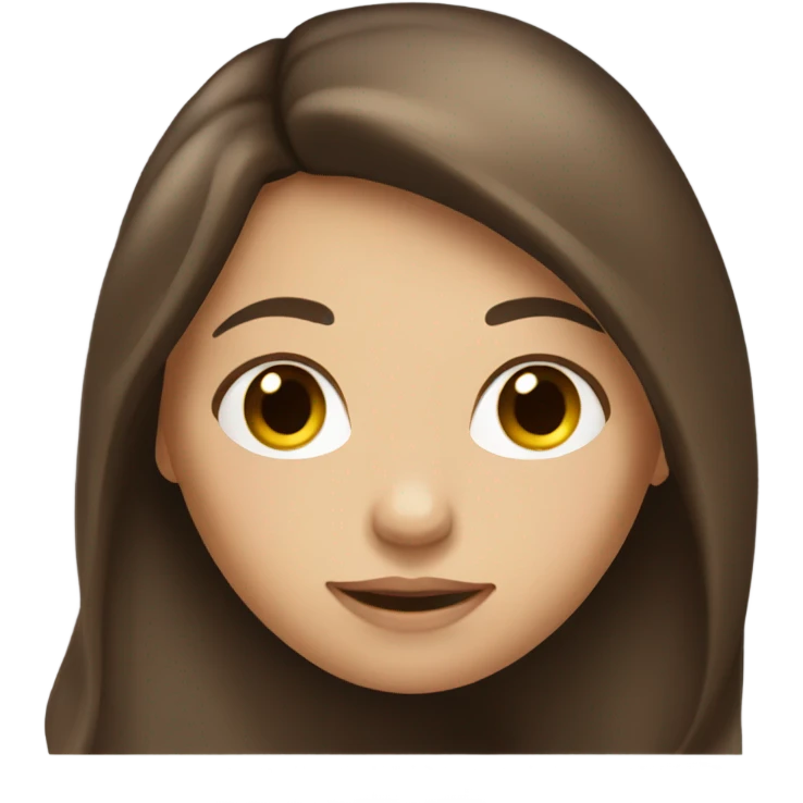 Brunnet girl emoji