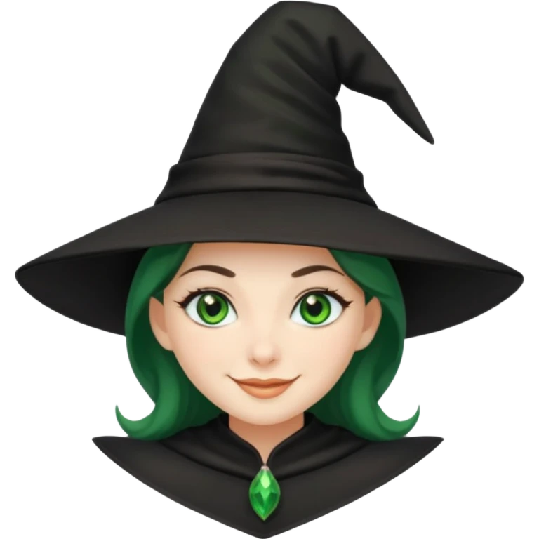 cute witch emoji