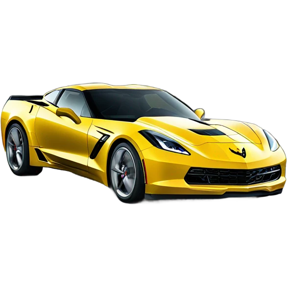 Corvette moving  emoji