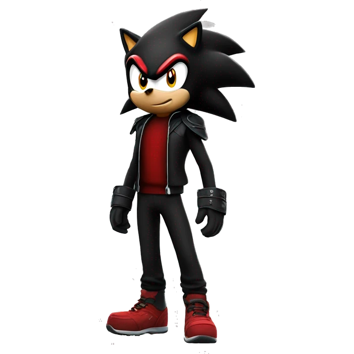 shadow the hedgehog  emoji