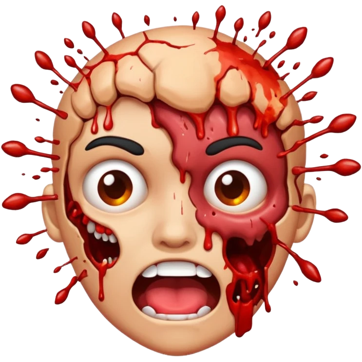 exploding head emoji