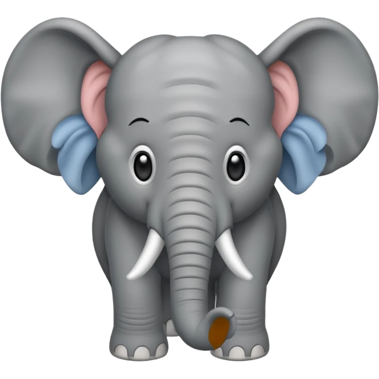 Elephant facing right side emoji