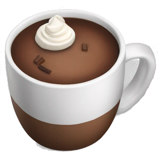 Hot chocolate  emoji