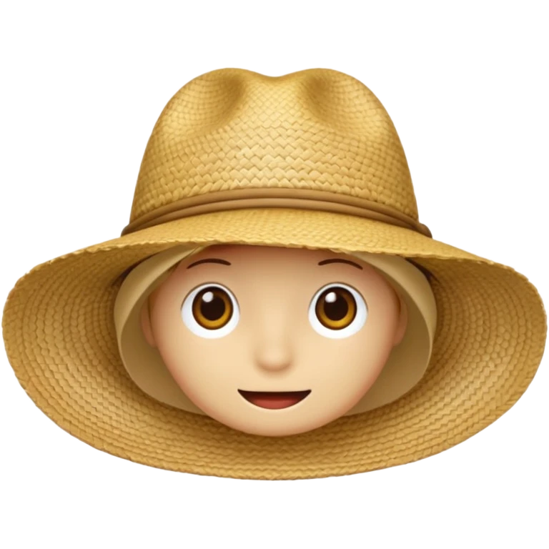 straw hat emoji