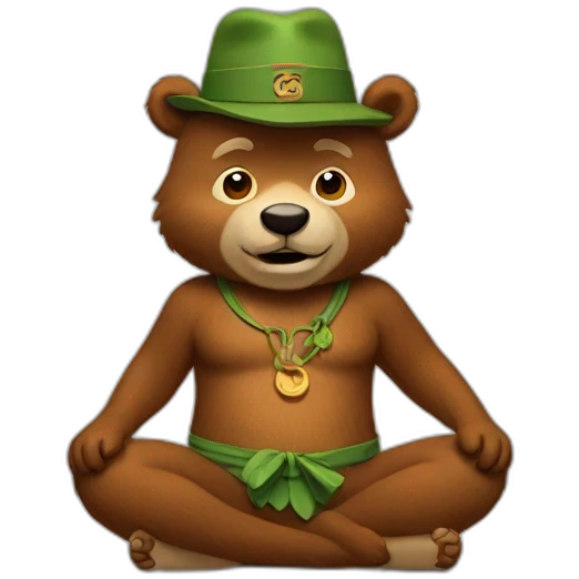 yogi bear emoji