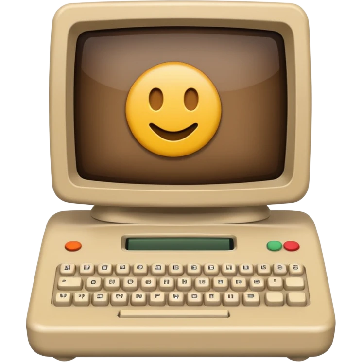 retro computer emoji