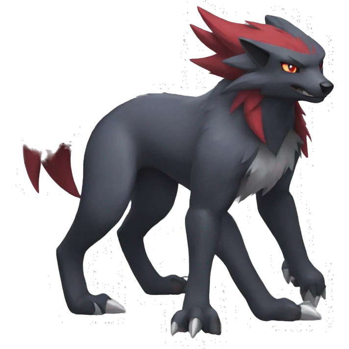 Zoroark full body emoji