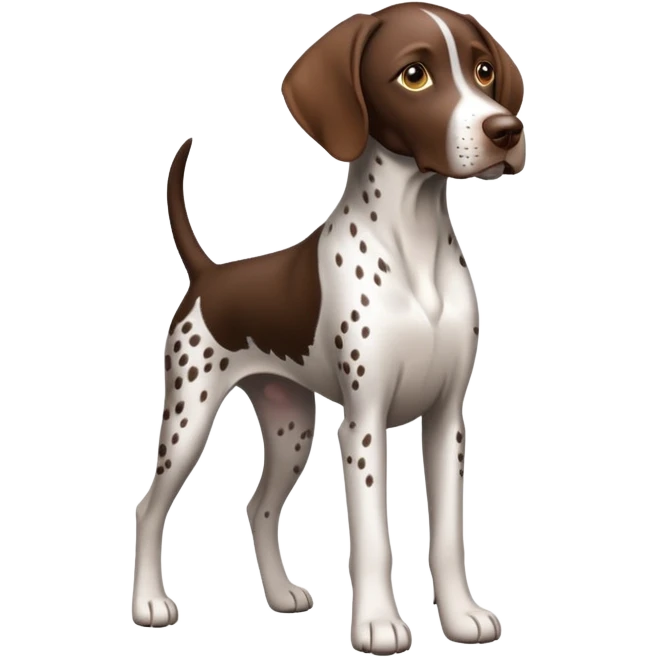 German shorthair pointer emoji