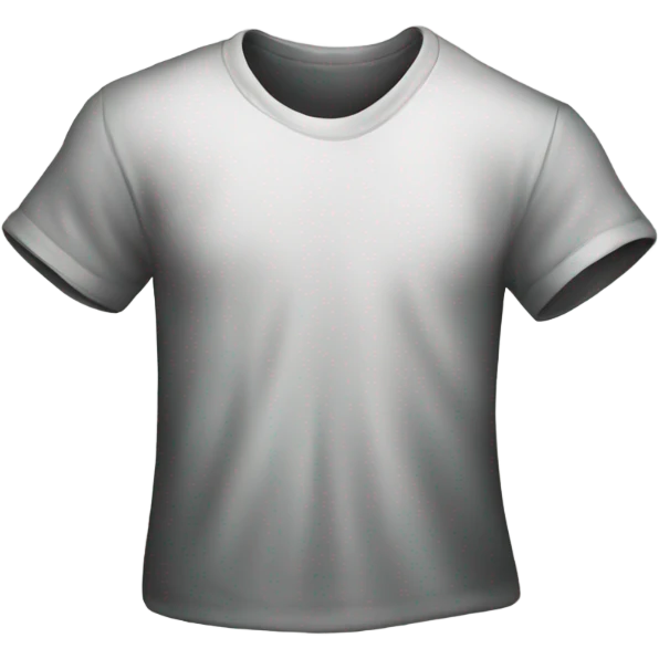 Tee shirt emoji