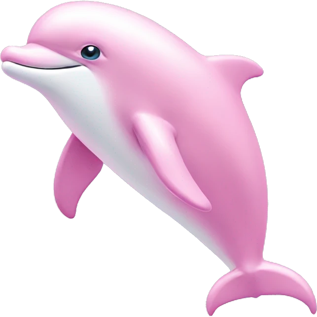 Pastel-pink-colors-dolphin emoji