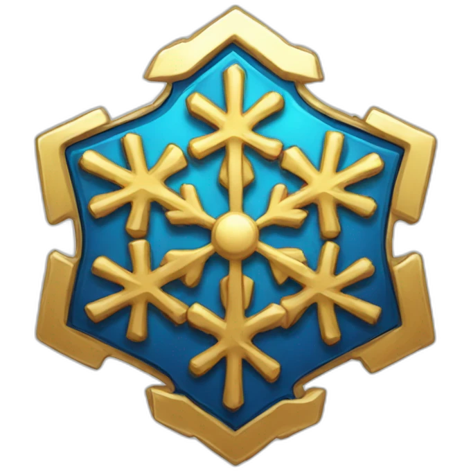 badge, medal, new year, snowflake, pokemon, picture, paint, draw emoji